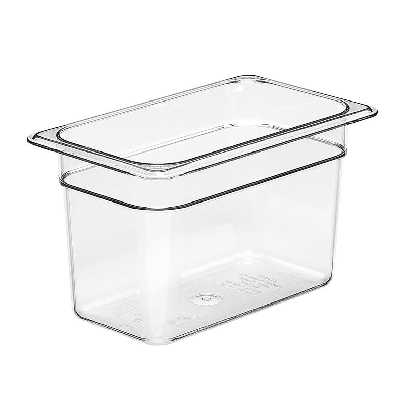 Cambro Gastronom Küvet, Polikarbon, GN 1/4, 15 cm