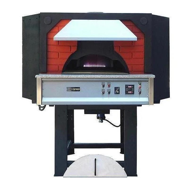 Asterm C Design Döner Tabanlı Pizza Fırını, 30 cm 18 Pizza Kapasiteli, Gazlı