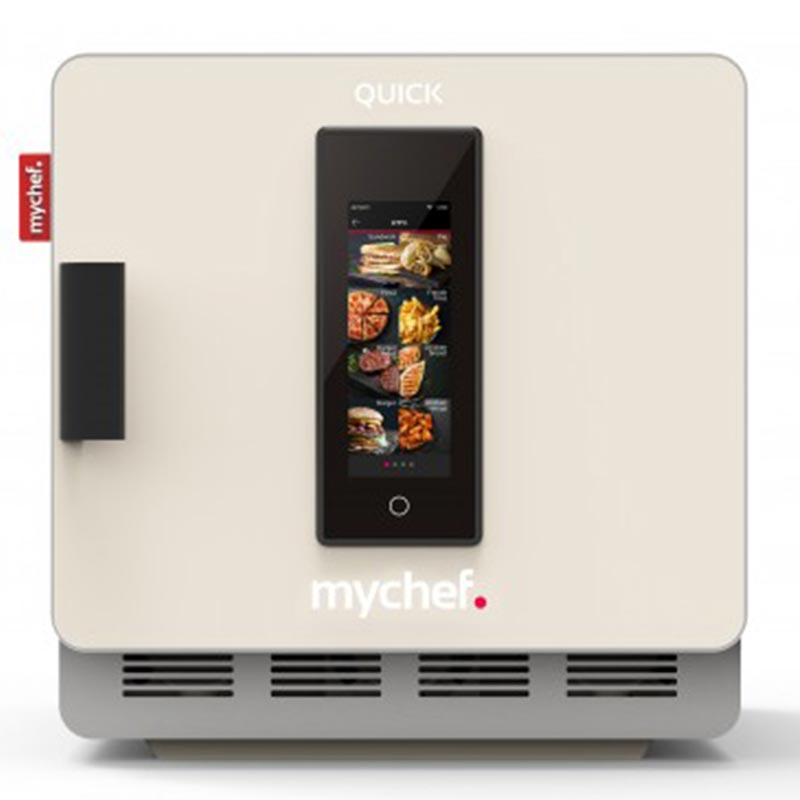 Mychef Quick 1T Katalizörlü Hızlı Pişirme Fırını, Beyaz