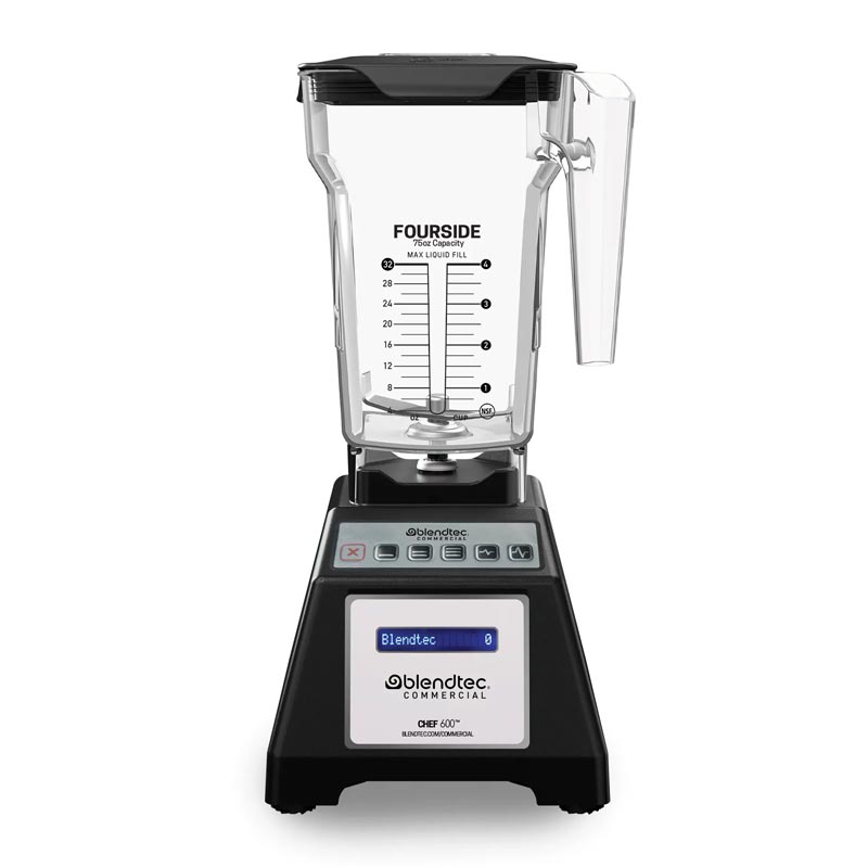 Blendtec Chef 600 Blender, 1.5 L, 1560 W, Siyah