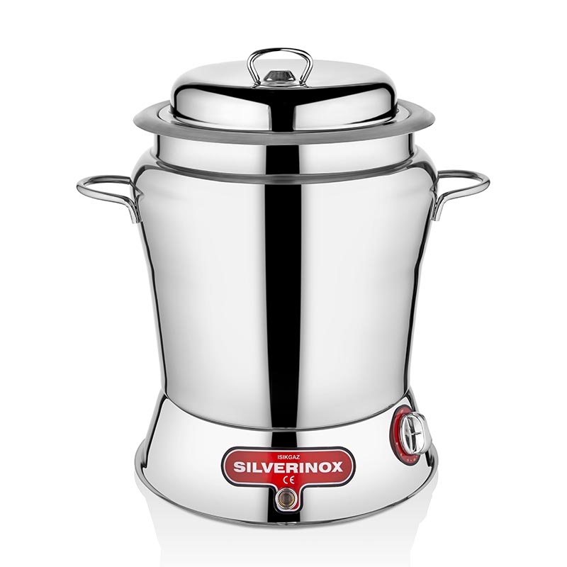 SilverInox 2170 Çorba Kazanı, 9 L, Inox