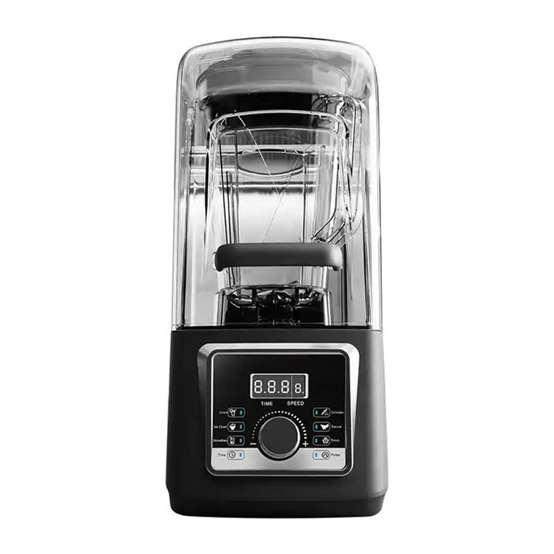 Vosco HS-460C Pro Gürültü Önleyici Kapaklı Dijital Bar Blender, 4 L, 1600 W, Siyah