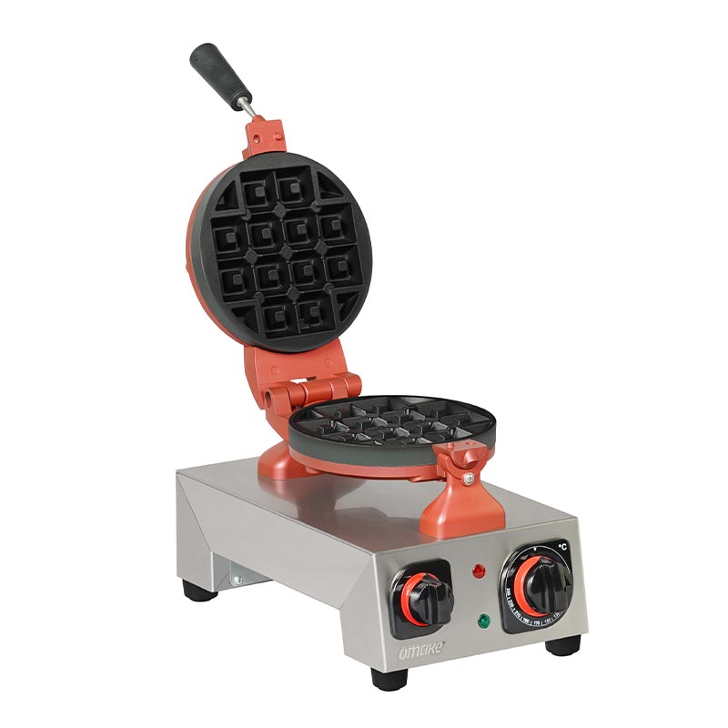 Omake WFL01.E12 Z5F Special Model Tekli Yuvarlak Waffle Makinesi, Elektrikli