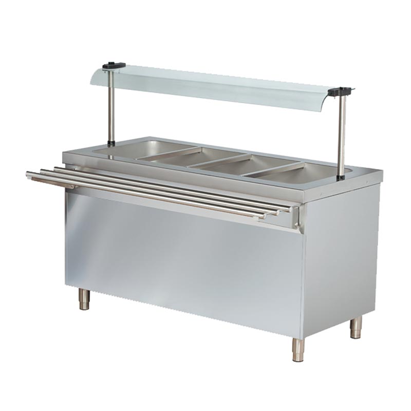 Arisco Sıcak Dolaplı Bain Marie, 4/1 GN Kapasiteli