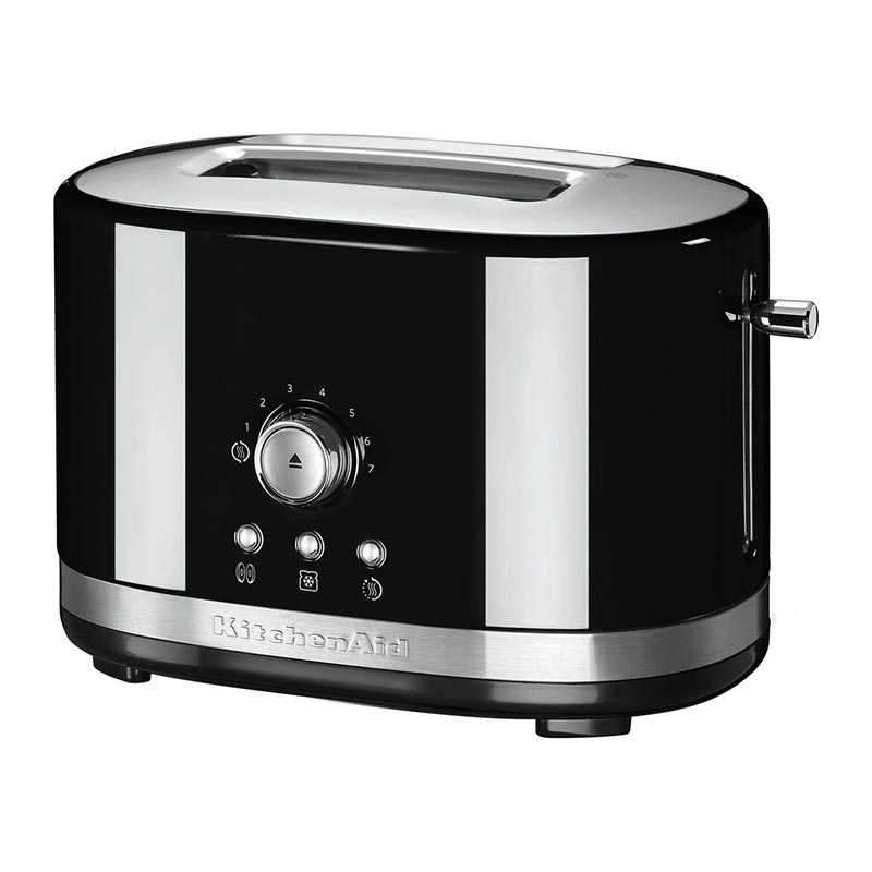 Kitchenaid Ekmek Kızartma Makinesi, 2 Dilim, Manuel Kontrol, Onyx Siyah