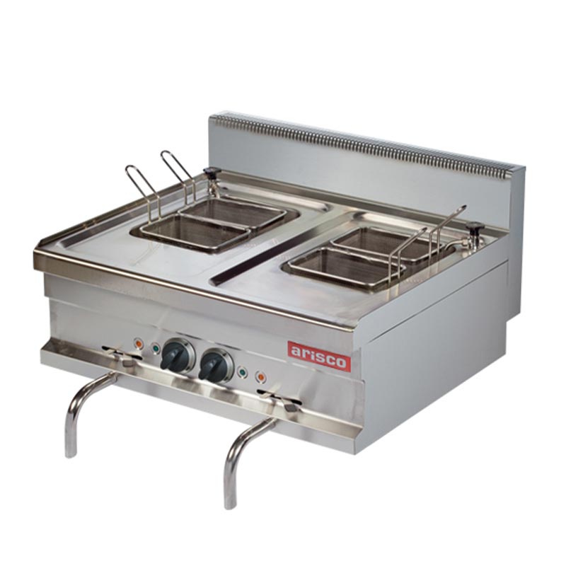 Arisco Hotmax 700 Makarna Haşlama Makinesi, 2'li, 80x70x29 cm, Elektrikli