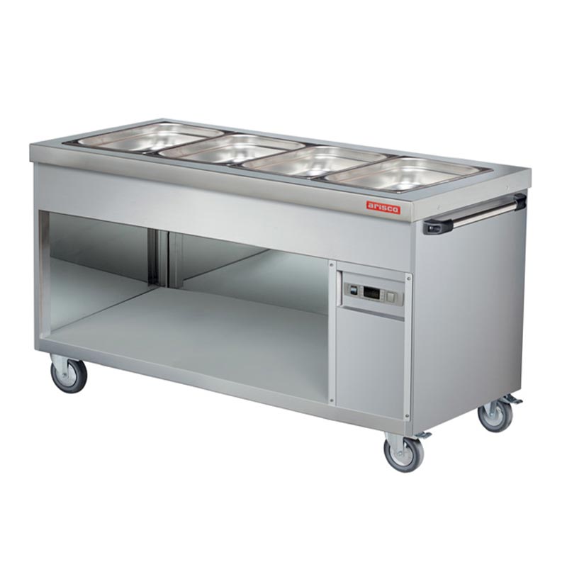 Arisco Hareketli Bain Marie, 4/1 GN Kapasiteli, Elektrikli