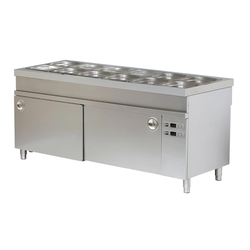 Arisco Sıcak Dolaplı Bain Marie, 6/1 GN Kapasiteli