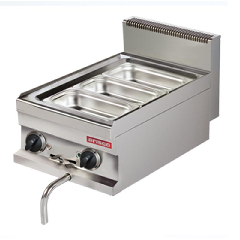 Arisco Hotmax 700 Bain Marie, 1/1 GN Hazneli, 40x70x29 cm, Elektrikli