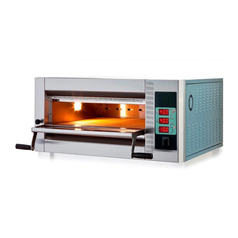 Kayalar E6301W 30 cm x 6 Pizza Kapasiteli Tek Katlı Dijital Pizza Fırını, Elektrikli