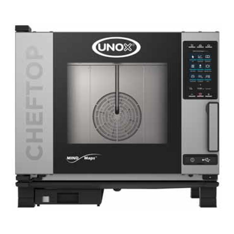 Unox Cheftop Plus Combi Fırın, 5 GN 1/1 Kapasiteli, Elektrikli