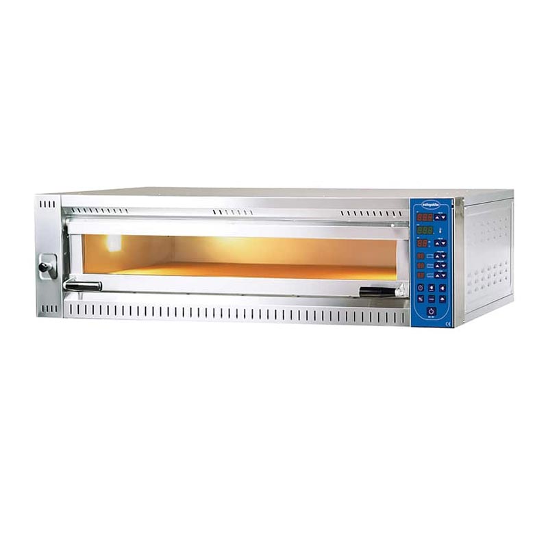 Öztiryakiler PROFI 10570 E 34 cm x 6 Pizza Kapasiteli Tek Katlı Pide Pizza Lahmacun Fırını