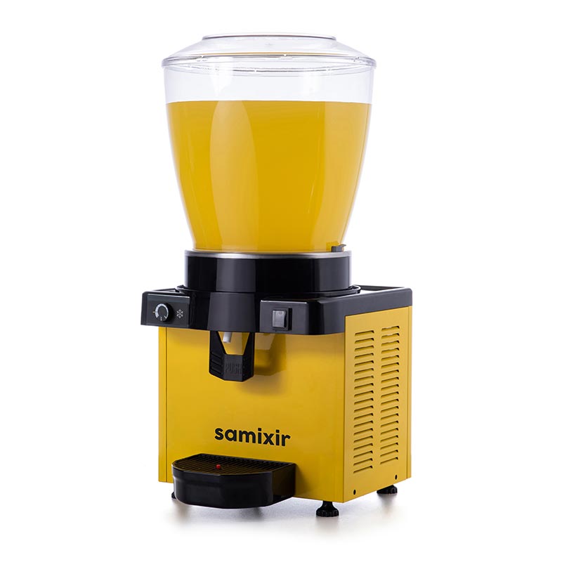 Samixir M22 Panaromik Analog Soğuk İçecek Dispenseri, 22 L, Sarı