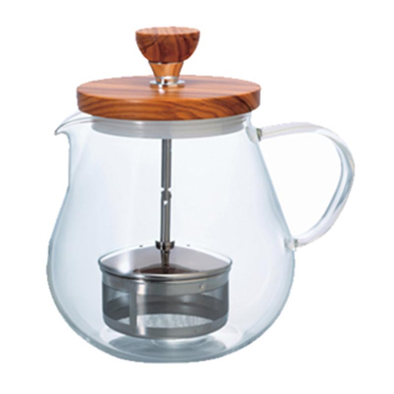 Hario Pull Up Tea Maker, Teaor Wood, 700 ml