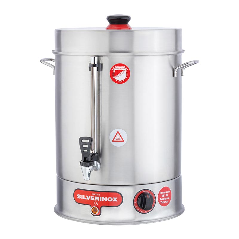 SilverInox 2042-2 Sıcak Su Otomatı, 500 Bardak Kapasiteli, 50 L