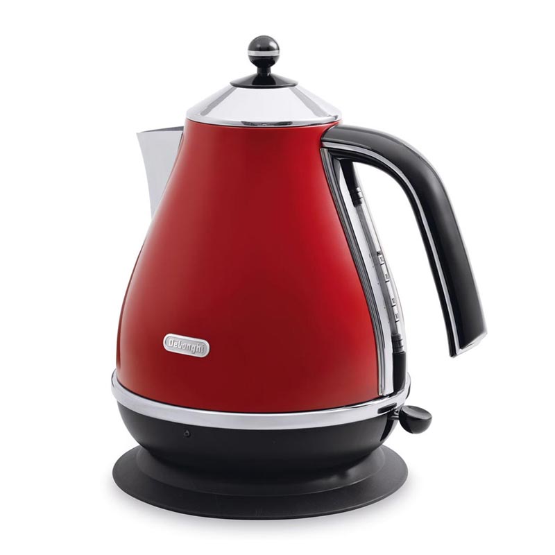 Delonghi KBO 2001 Icona Su Isıtıcı Kettle, Kırmızı