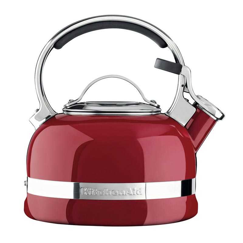 KitchenAid Düdüklü Kettle, 1.9 L, Ocak Üstü, İmparatorluk Kırmızısı