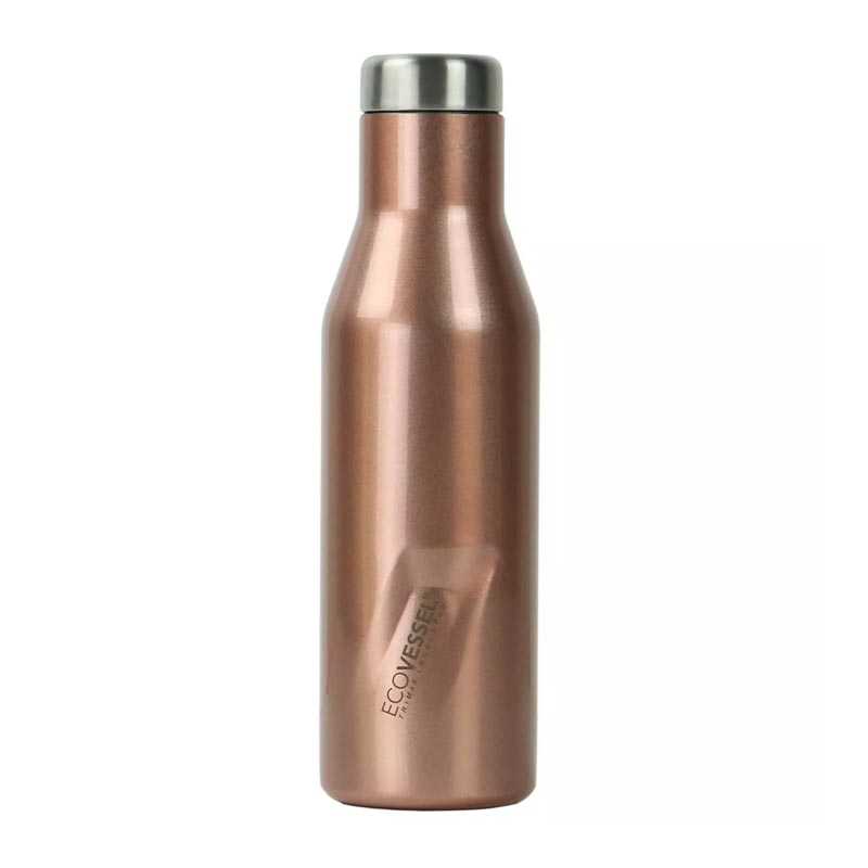 Ecovessel Aspen Termos, Paslanmaz Çelik, 16 oz, 473 ml, Rose Gold