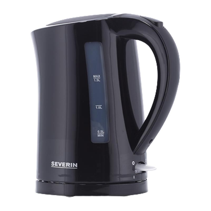 Severin WK 3498 Kettle, 1.5 L, Siyah