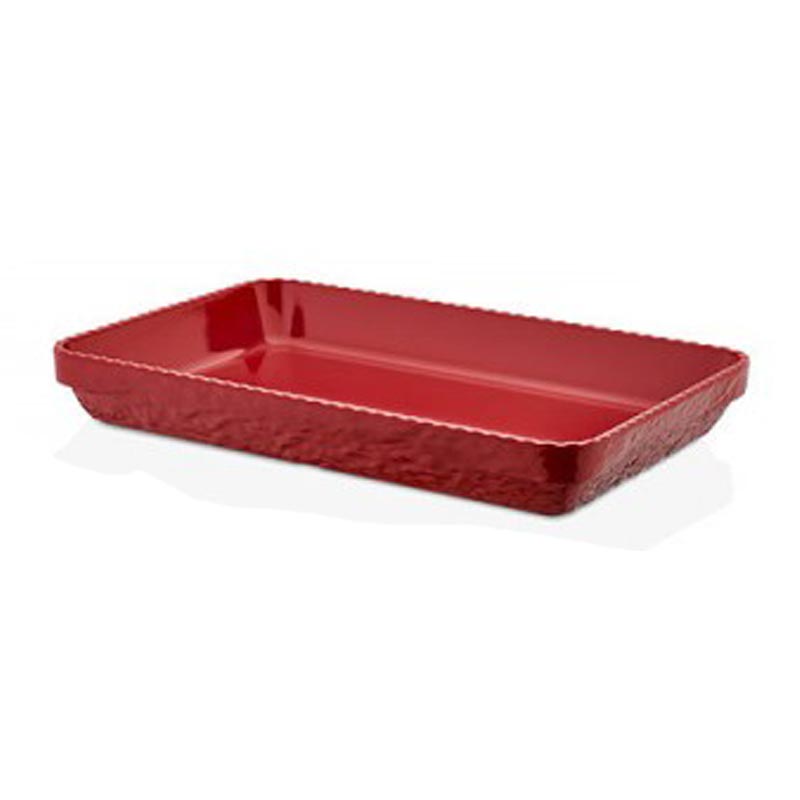 Külsan Thermoset Olie Servis, 40x26 cm, Kırmızı