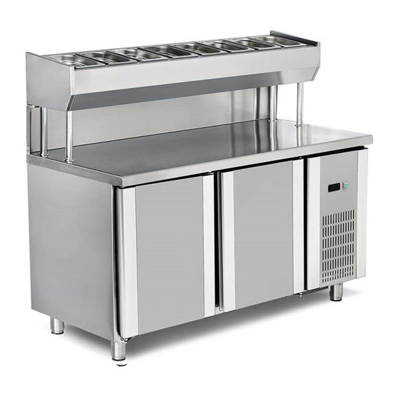 By Kitchen DSG-2 2 Kapılı Pizza ve Salata Hazırlık Buzdolabı