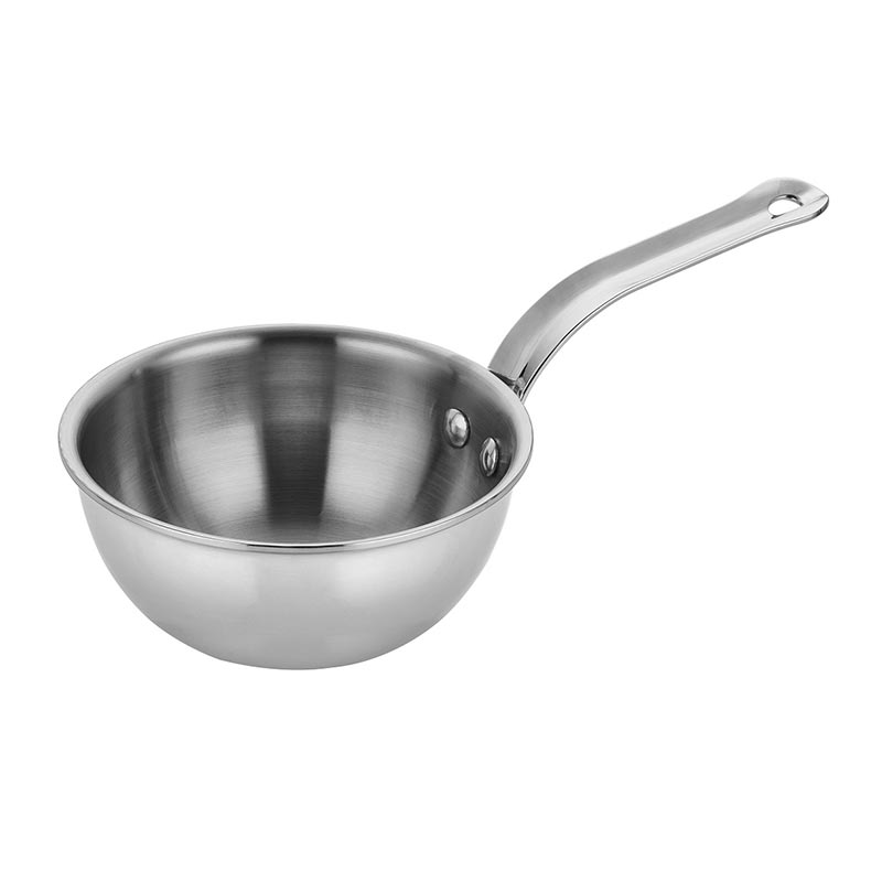 Altınbaşak Multi Metal Mini Çelik Wok Tava, 12 cm