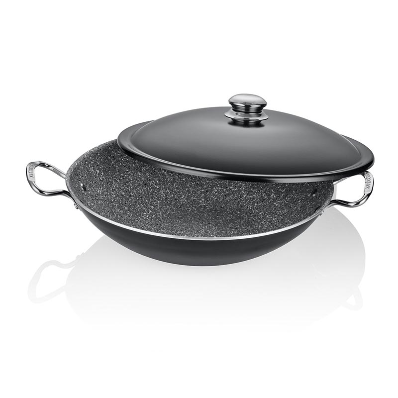 Altınbaşak Granit Wok Tencere, 28 cm