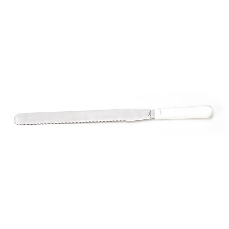 Zicco TY-177GP Dişli Pasta Spatula, Plastik Saplı, 30.5 cm