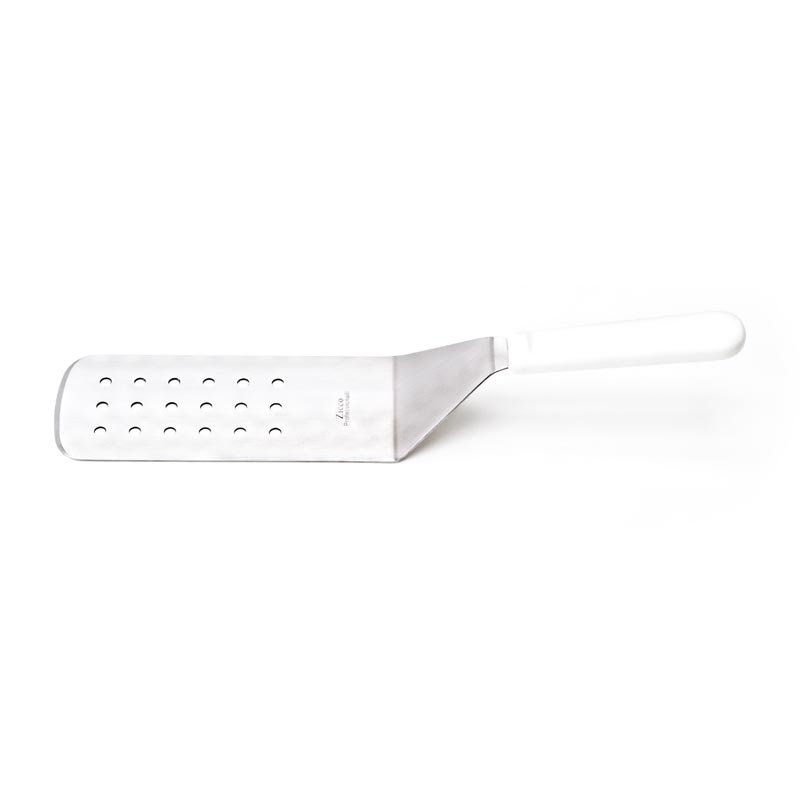 Zicco TY-262 Plastik Saplı Delikli Pasta Spatula, 25x7.5 cm