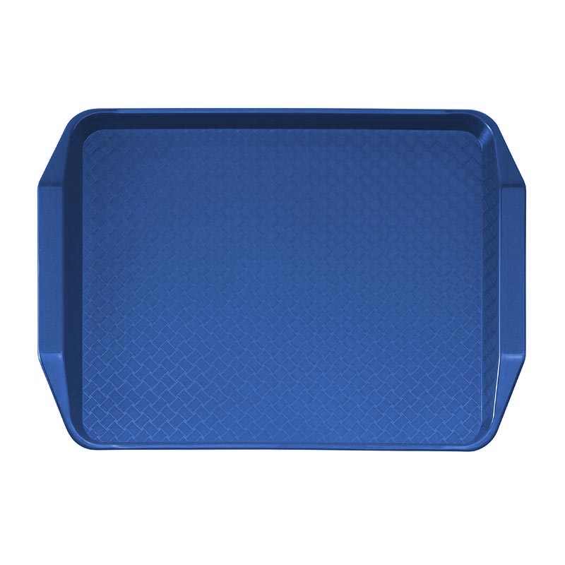 Cambro Fast Food Tepsi, 30x41 cm, Kulplu, Mavi