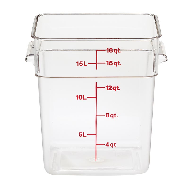 Cambro Camsquare Saklama Kabı, 17.2 L