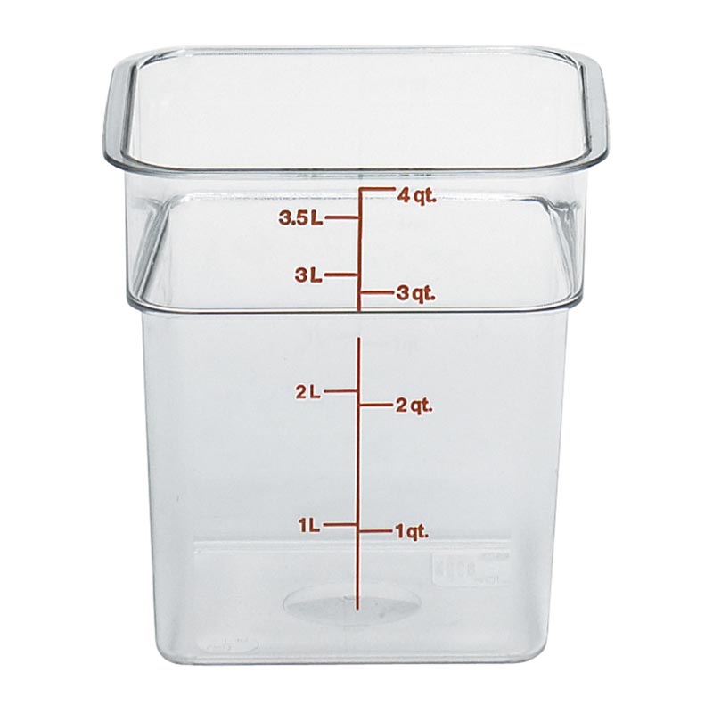 Cambro Camsquare Saklama Kabı, 3.8 L