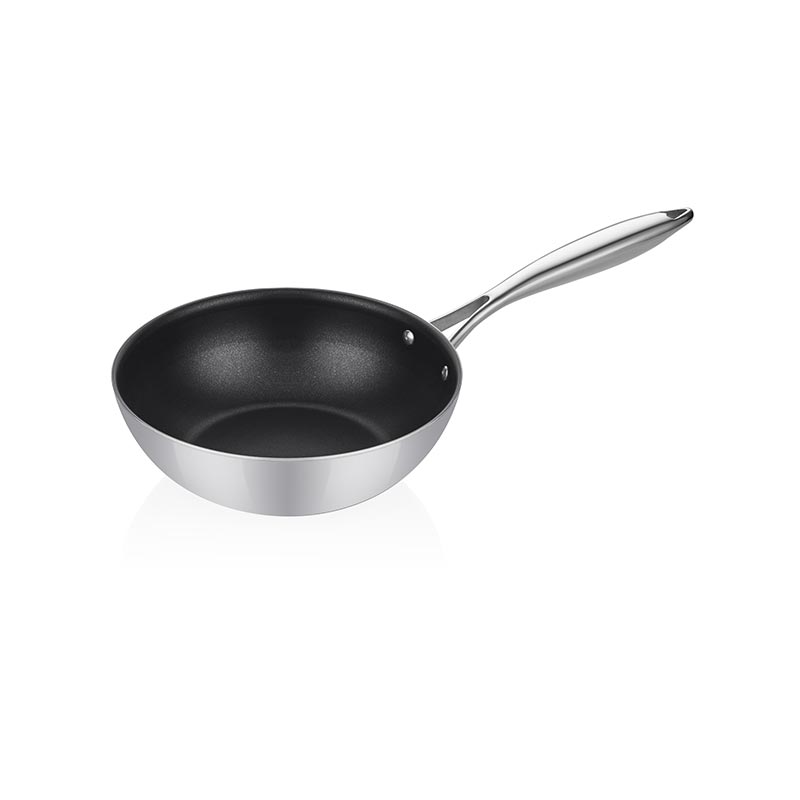 Altınbaşak Silverstar Elit Wok Tava, 28 cm