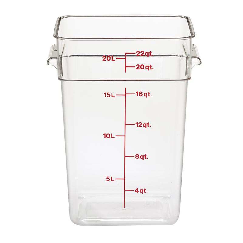 Cambro Camsquare Saklama Kabı, 20.8 L