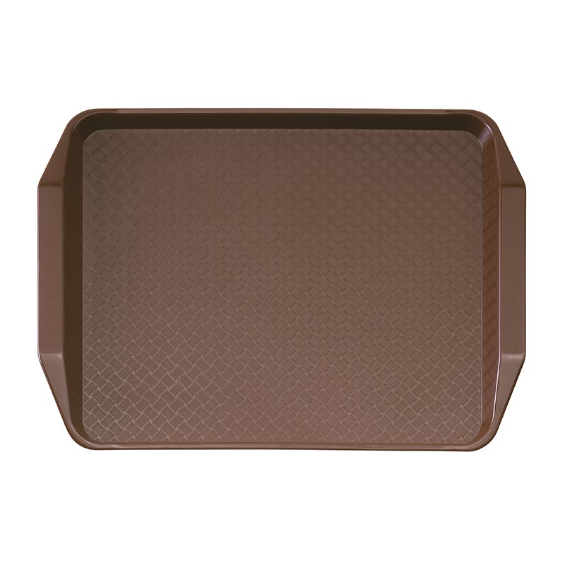 Cambro Fast Food Tepsi, 30x41 cm, Kulplu, Kahverengi