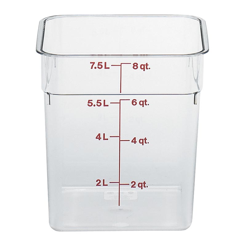 Cambro Camsquare Saklama Kabı, 7.6 L