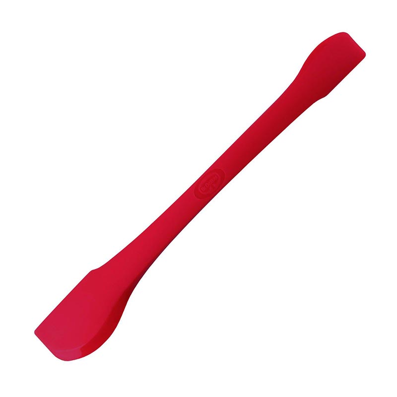 Dr. Oetker 1925 Çift Taraflı Silikon Spatula, 27 cm, Kırmızı