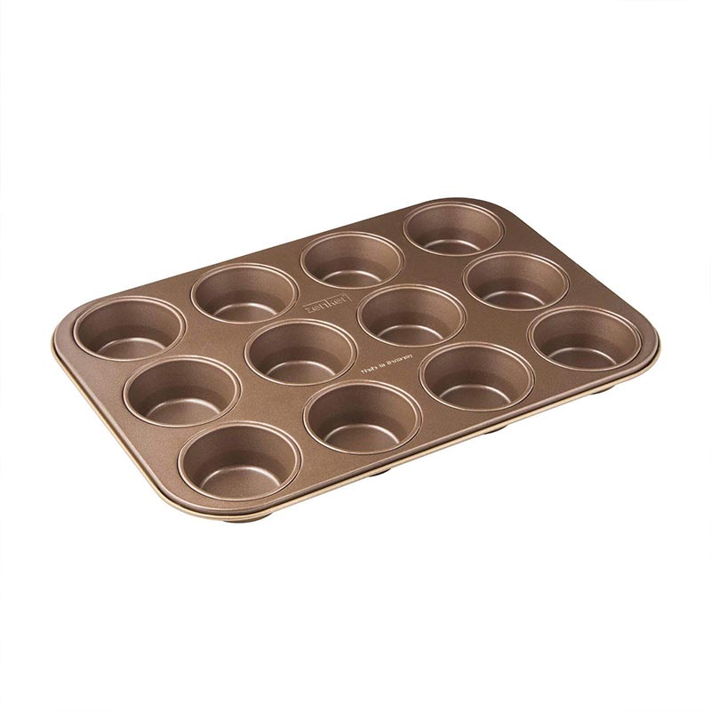 Zenker 7358 Mojave Gold Muffin Kalıbı, 12'li