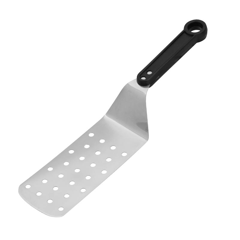 FMprofessional 21699 Delikli Çelik Spatula, 34 cm