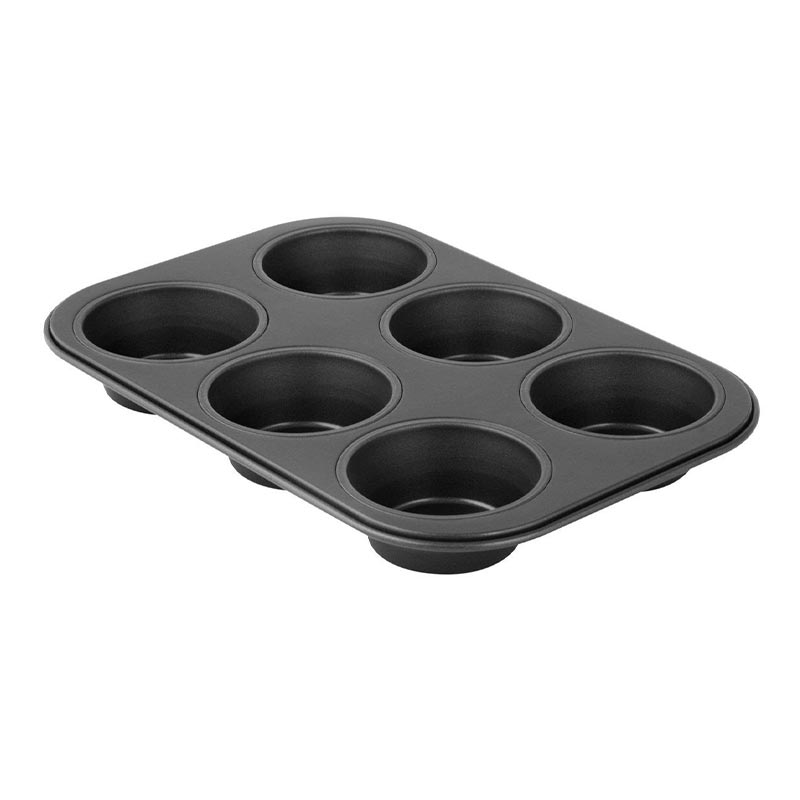 Zenker 6534 Metallik Muffin Kalıbı, 6'lı