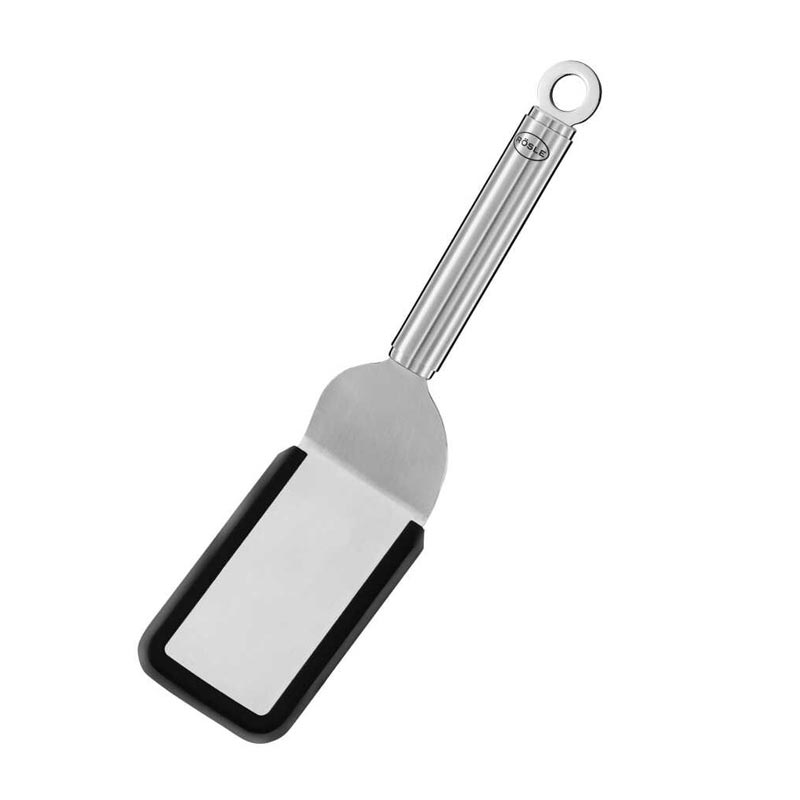 Rösle 10636 Silikon Uçlu Paslanmaz Çelik Spatula, 26 cm