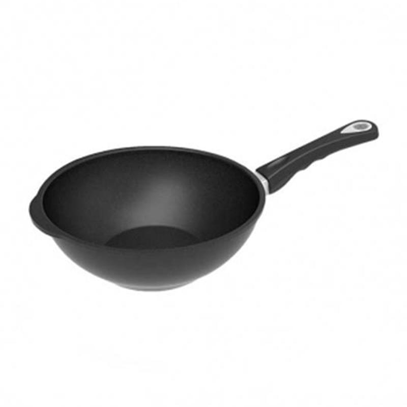 AMT 1030SE Döküm Wok Tava, 30 cm, 2.7 L