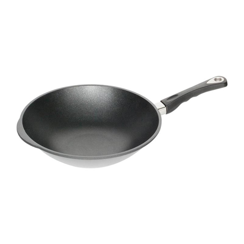 AMT 1136SE Döküm Wok Tava, 36 cm, 4.3 L