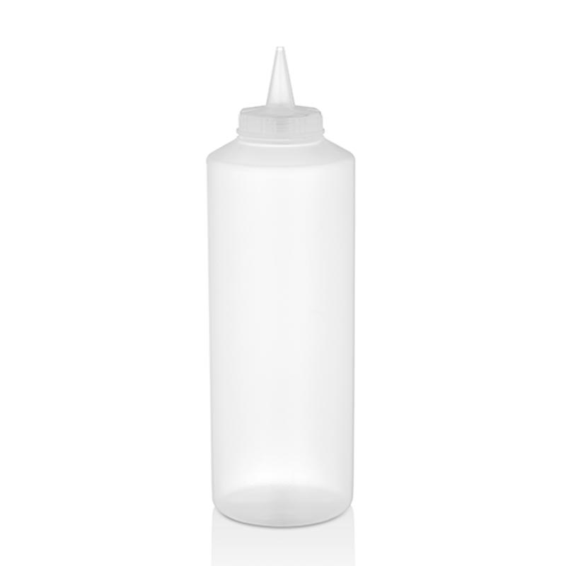 GastroPlast GPS-1000 Fişek Sosluk, 1000 ml, Şeffaf