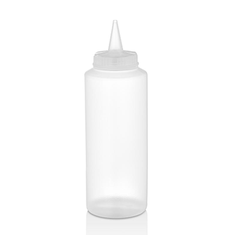 GastroPlast GPS-500 Fişek Sosluk, 500 ml, Şeffaf