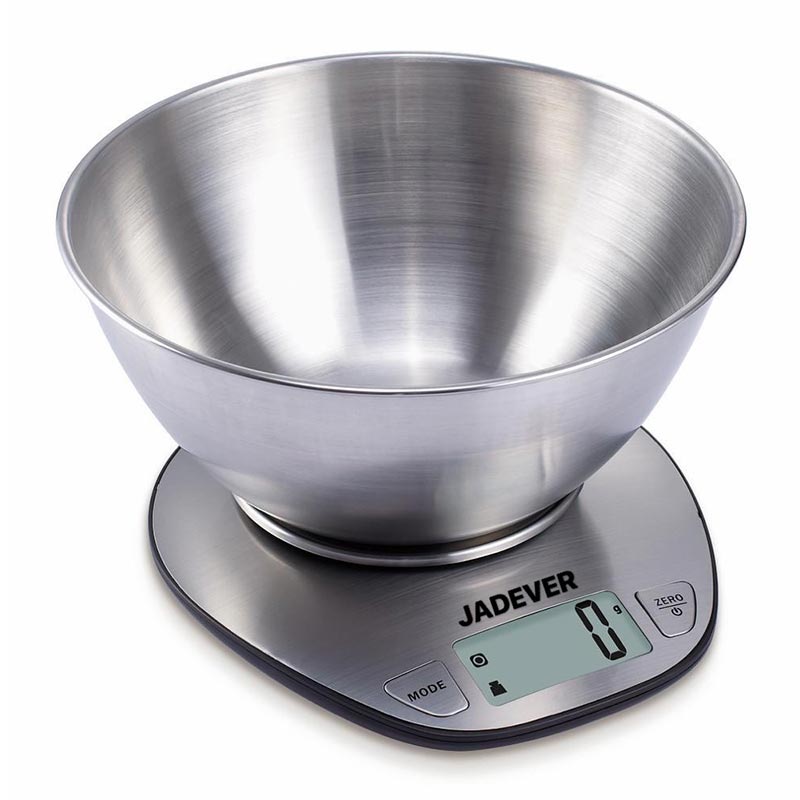 Jadever Türkter 42 Mutfak Tartısı, Paslanmaz Kase, 5 kg