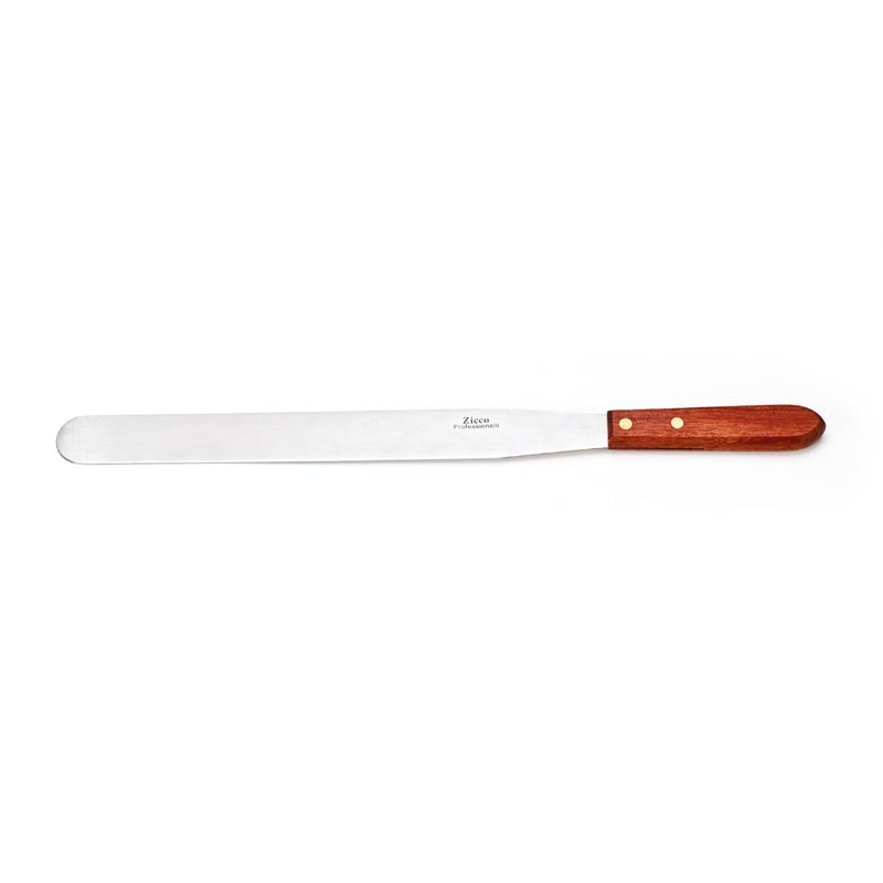 Zicco TY-177G Ahşap Saplı Pasta Spatula, 30.5 cm