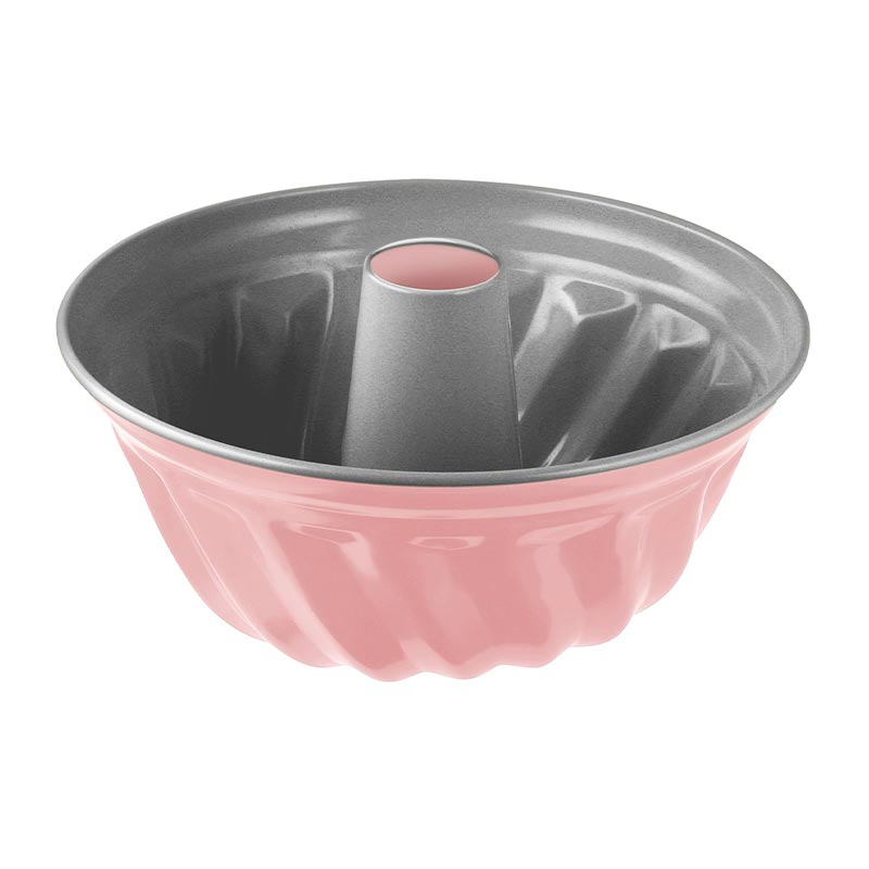 Zenker 9151 Candy Ilag Delikli Kek Kalıbı, 22 cm, Pembe