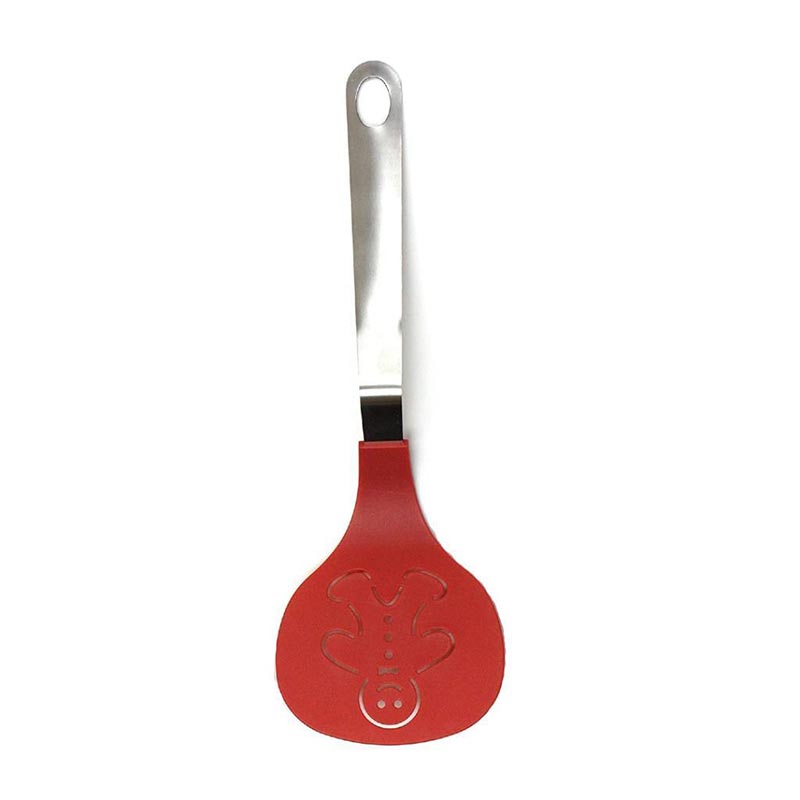 Fackelmann Zenker Silikon Pan Cake Spatulası, Kırmızı