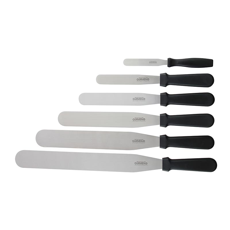 Gurmeaid Düz Spatula, Plastik Saplı, 35 cm